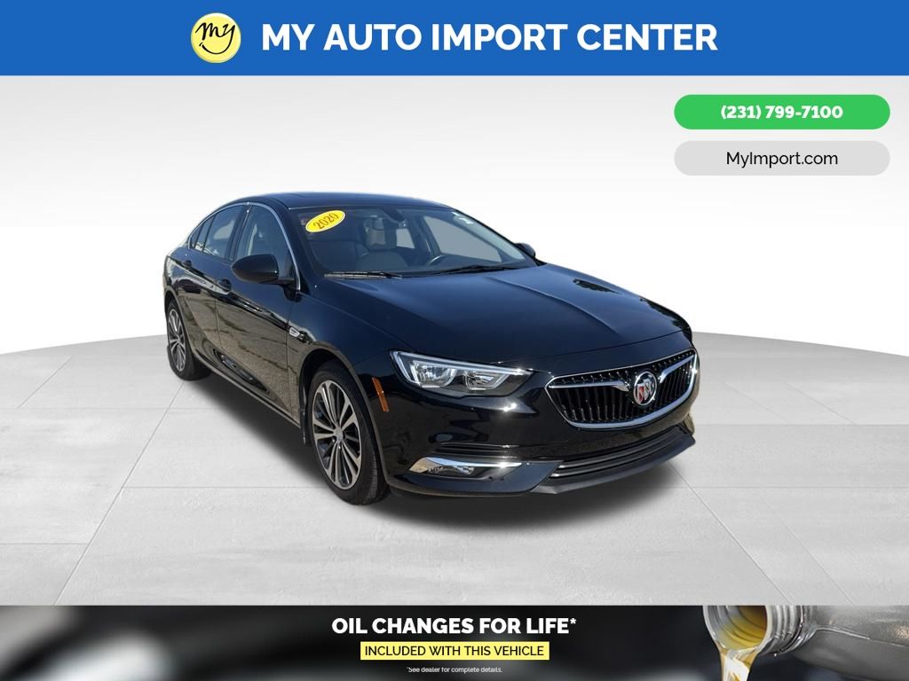 Black (Ebony Twilight Metallic) 2020 Buick Regal Sportback Sedan All-Wheel Drive 8-Speed Automatic