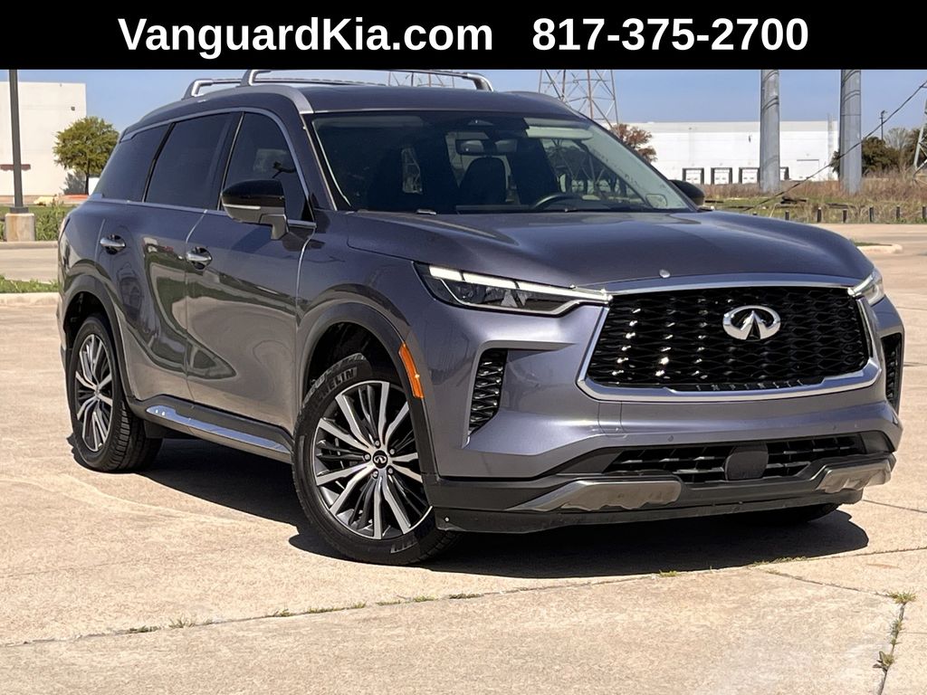Moonbow Blue 2023 INFINITI QX60 Sensory AWD SUV / Crossover All-Wheel Drive 9-Speed Automatic