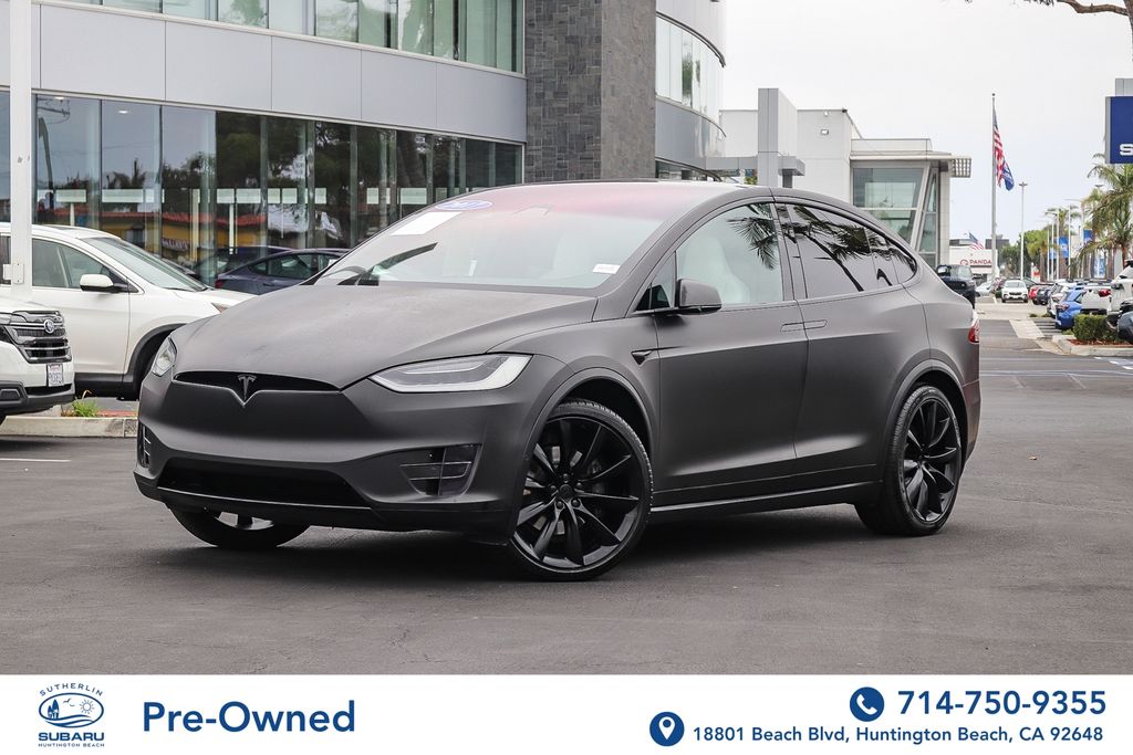 Black 2017 Tesla Model X SUV / Crossover All-Wheel Drive 1-Speed Automatic