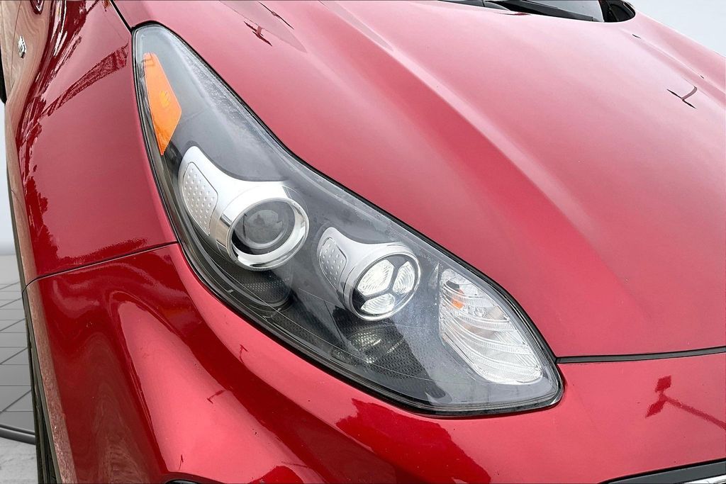 2022 Kia Sportage LX Red at DeMontrond Automotive Group