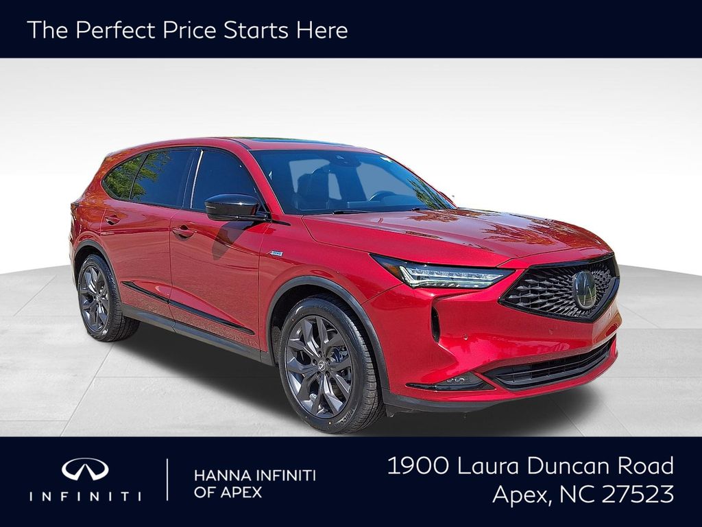 Performance Red Pearl 2023 Acura MDX SUV / Crossover All-Wheel Drive Automatic