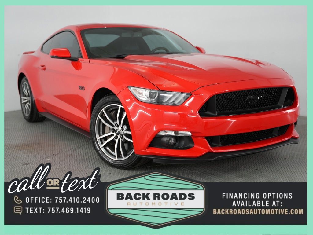 Race Red 2015 Ford Mustang GT Premium Coupe RWD Coupe Rear-Wheel Drive 6-Speed Manual
