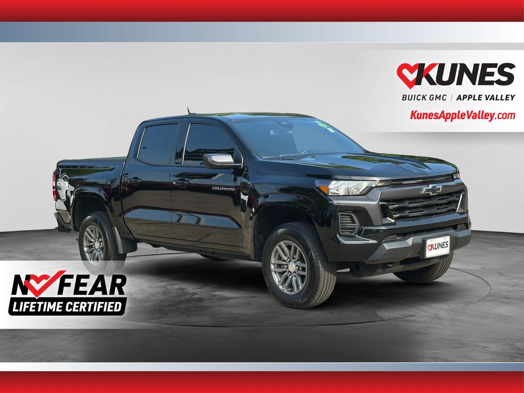 Black 2023 Chevrolet Colorado Pickup Truck Four-Wheel Drive 8-Speed Automatic