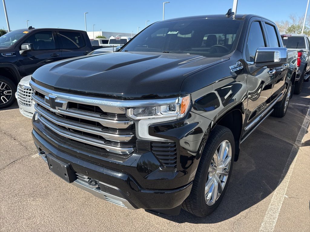 2023 Chevrolet Silverado 1500 High Country Crew Cab 4WD Negro Camioneta Todo terreno Automática