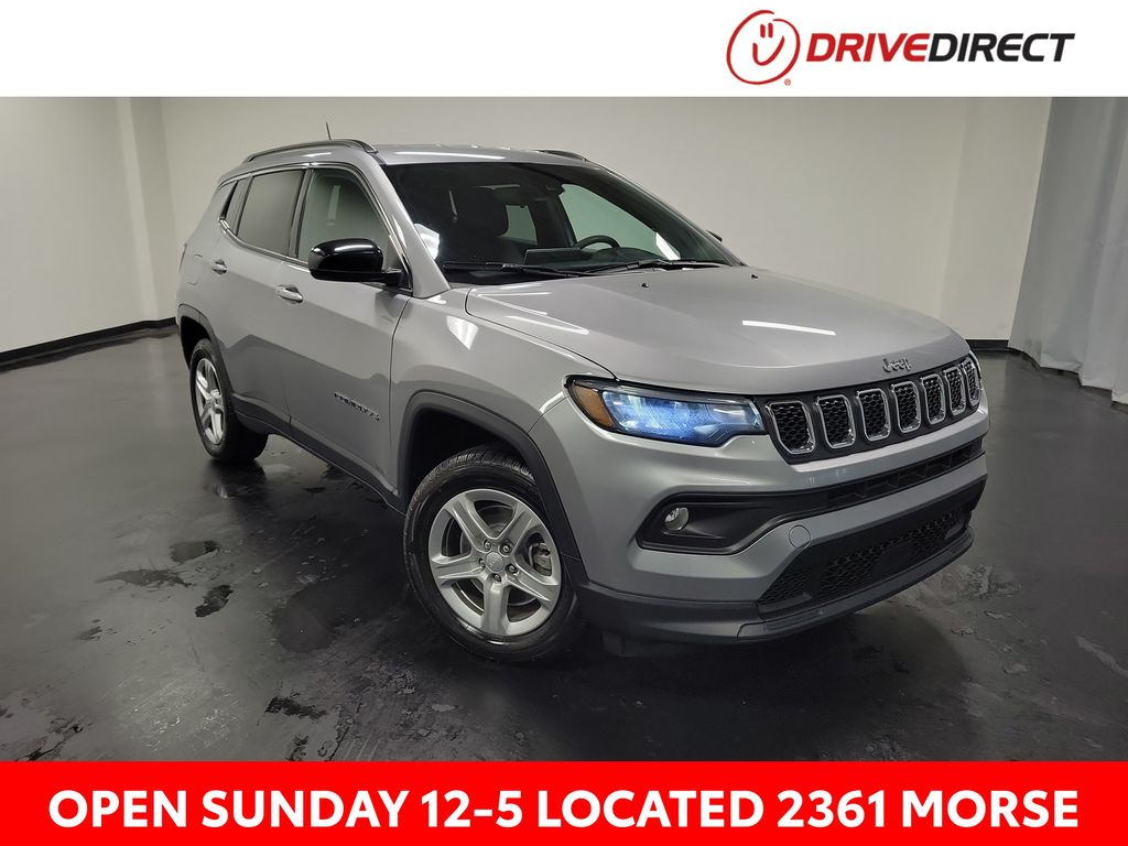Sting-Gray Clearcoat 2024 Jeep Compass SUV / Crossover Four-Wheel Drive 8-Speed Automatic