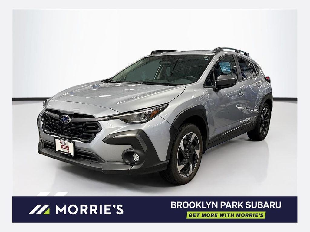 Ice Silver Metallic 2024 Subaru Crosstrek SUV / Crossover All-Wheel Drive Continuously Variable Transmission