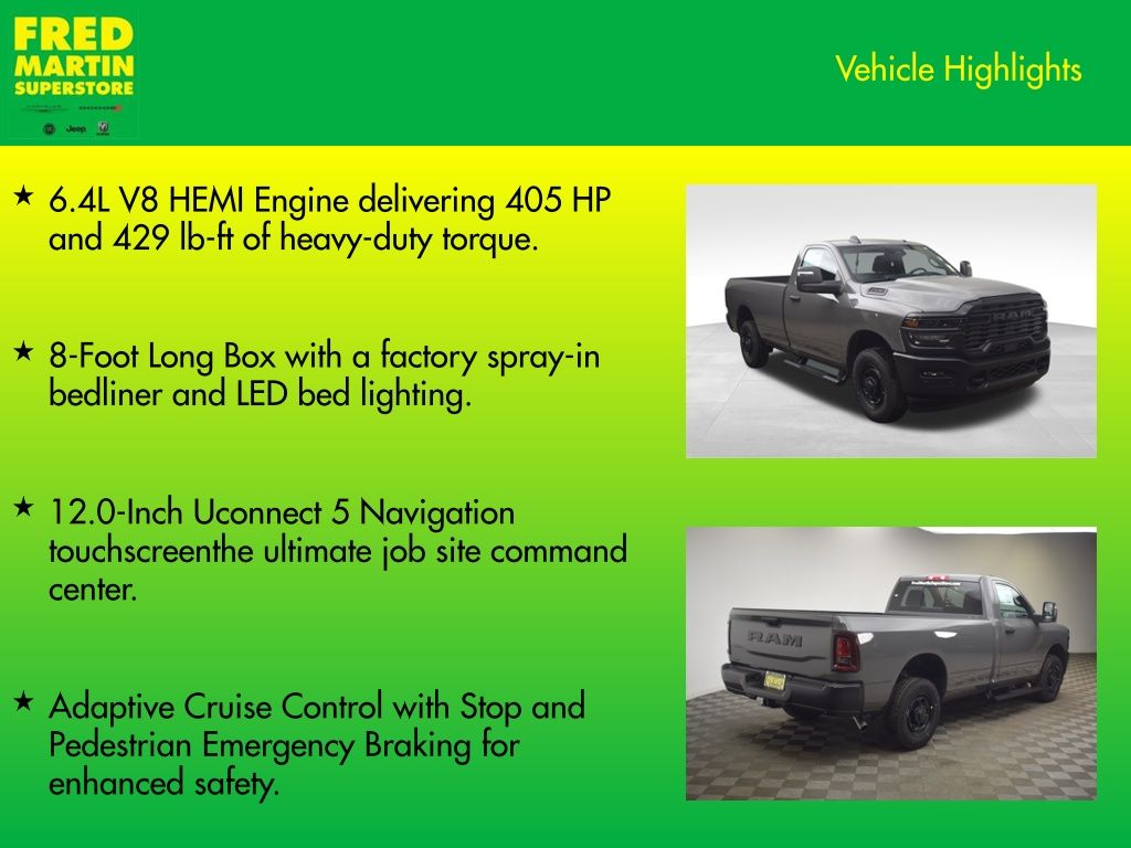 new 2026 Ram 2500 car, priced at $49,216