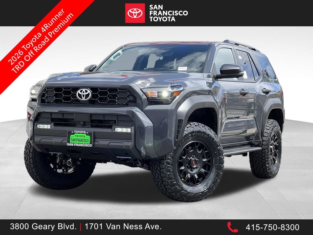 Underground 2026 Toyota 4Runner SUV / Crossover Four-Wheel Drive 8-Speed Automatic