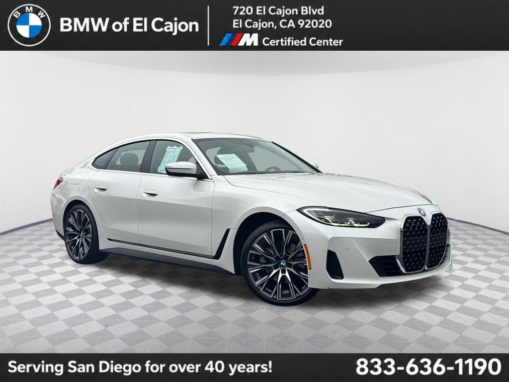 Mineral White Metallic 2024 BMW 4 Series Coupe Rear-Wheel Drive 8-Speed Automatic