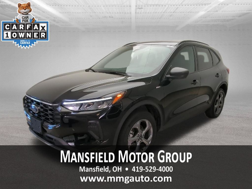 Black Metallic 2025 Ford Escape SUV / Crossover All-Wheel Drive 8-Speed Automatic