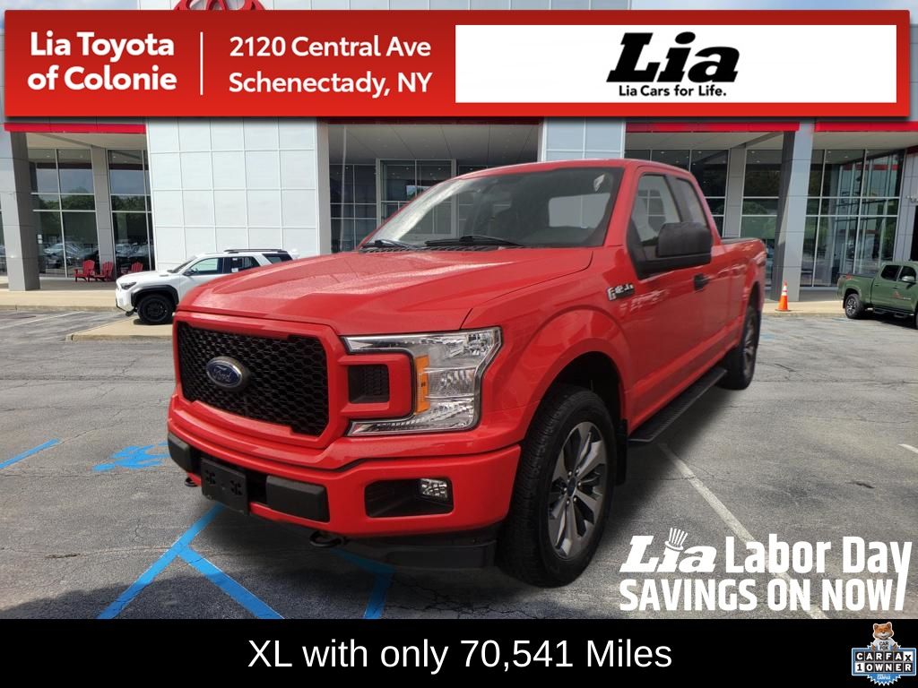 Race Red 2019 Ford F-150 Pickup Truck Four-Wheel Drive Automatic