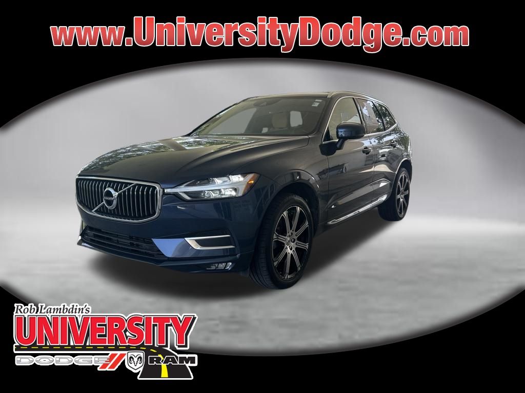 Denim Blue Metallic 2021 Volvo XC60 SUV / Crossover All-Wheel Drive Automatic