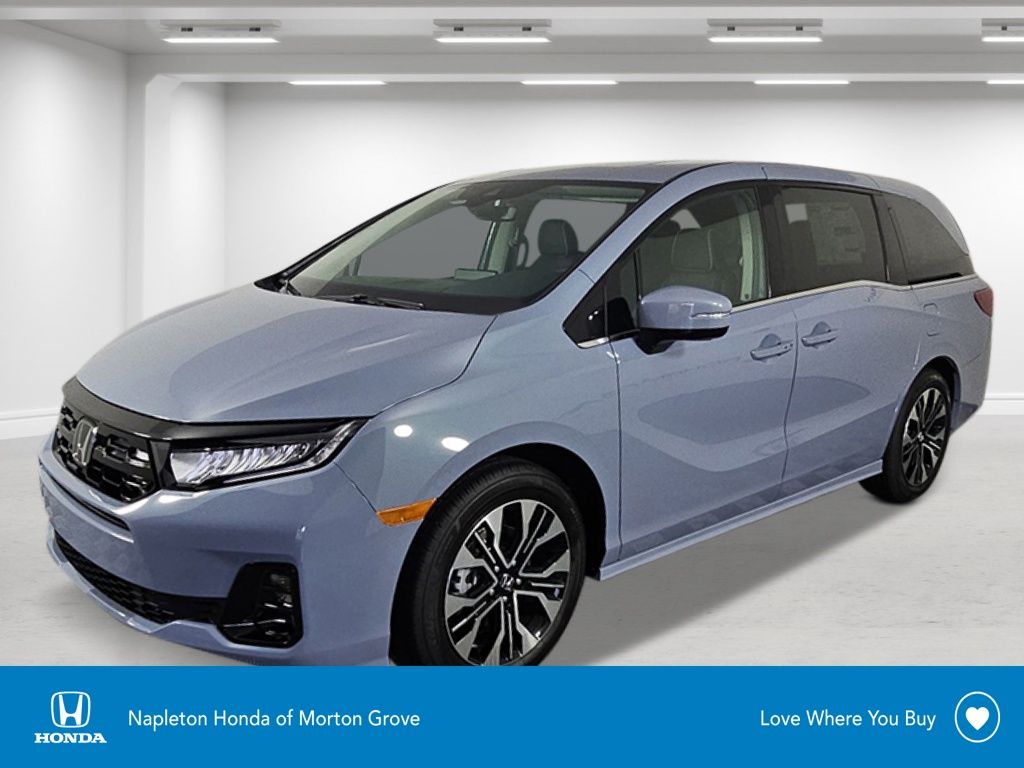 Sonic Gray Pearl 2026 Honda Odyssey Elite FWD Minivan Front-Wheel Drive Automatic