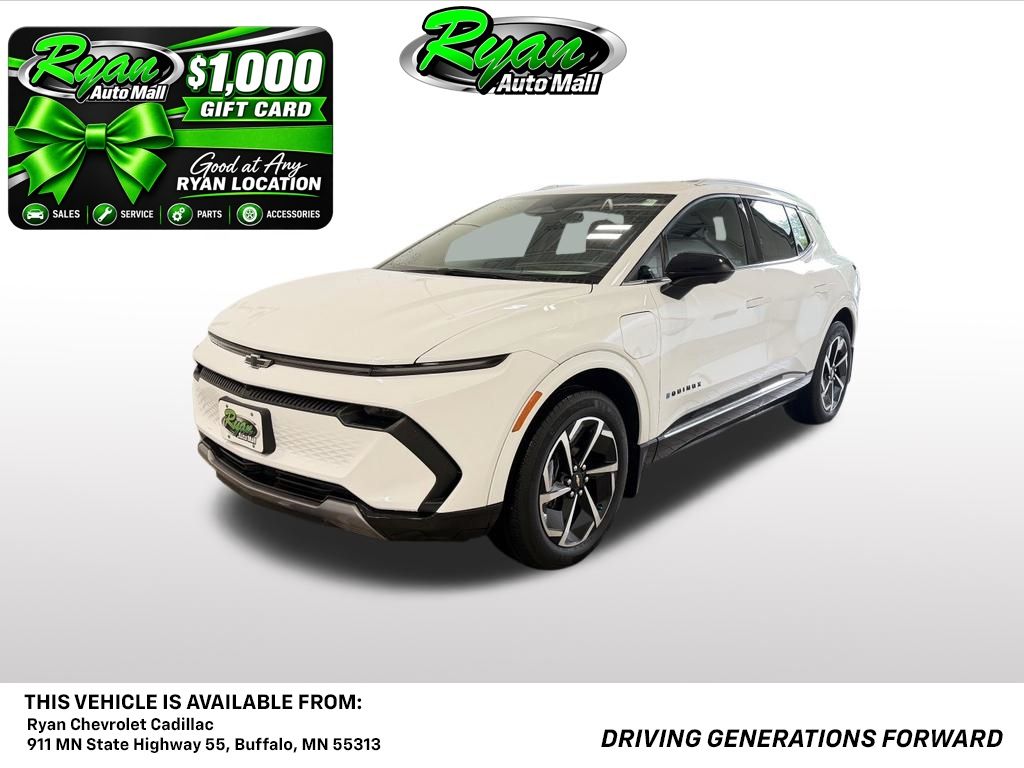 Summit White 2025 Chevrolet Equinox EV SUV / Crossover All-Wheel Drive 1-Speed Automatic