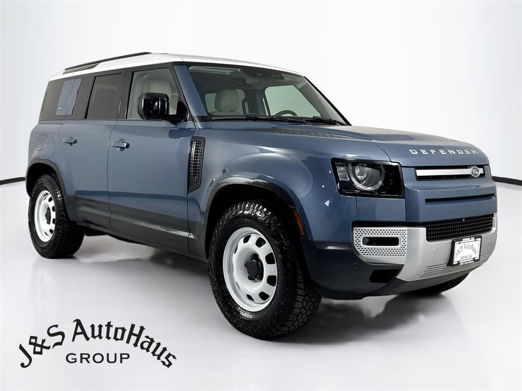 Blue 2024 Land Rover Defender SUV / Crossover All-Wheel Drive 8-Speed Automatic