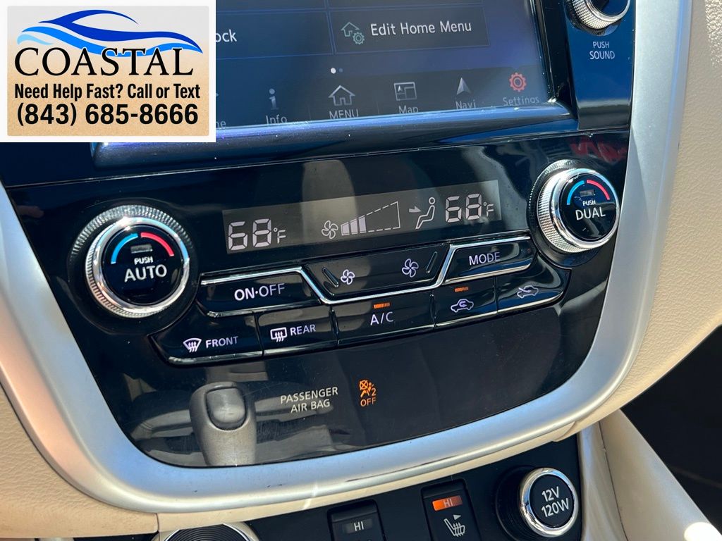 2017 Nissan Murano SV White at Coastal Chevrolet Cadillac