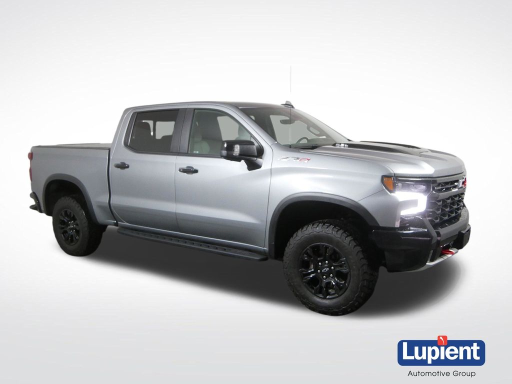 Sterling Gray Metallic 2023 Chevrolet Silverado 1500 Pickup Truck Four-Wheel Drive Automatic