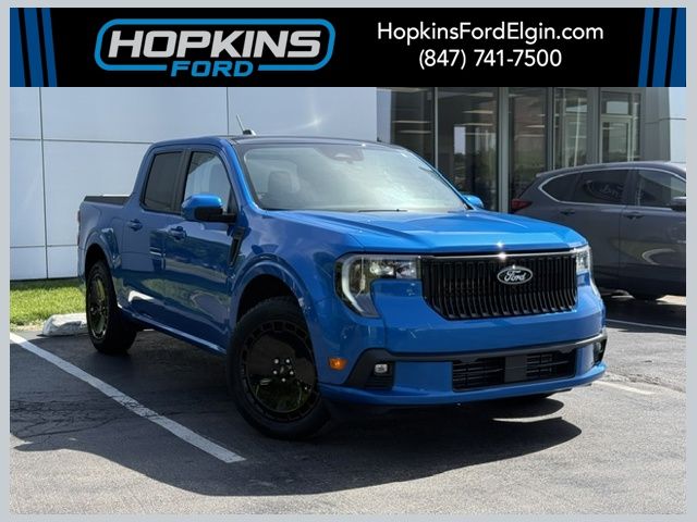 Velocity Blue 2025 Ford Maverick Pickup Truck All-Wheel Drive 7-Speed Automatic