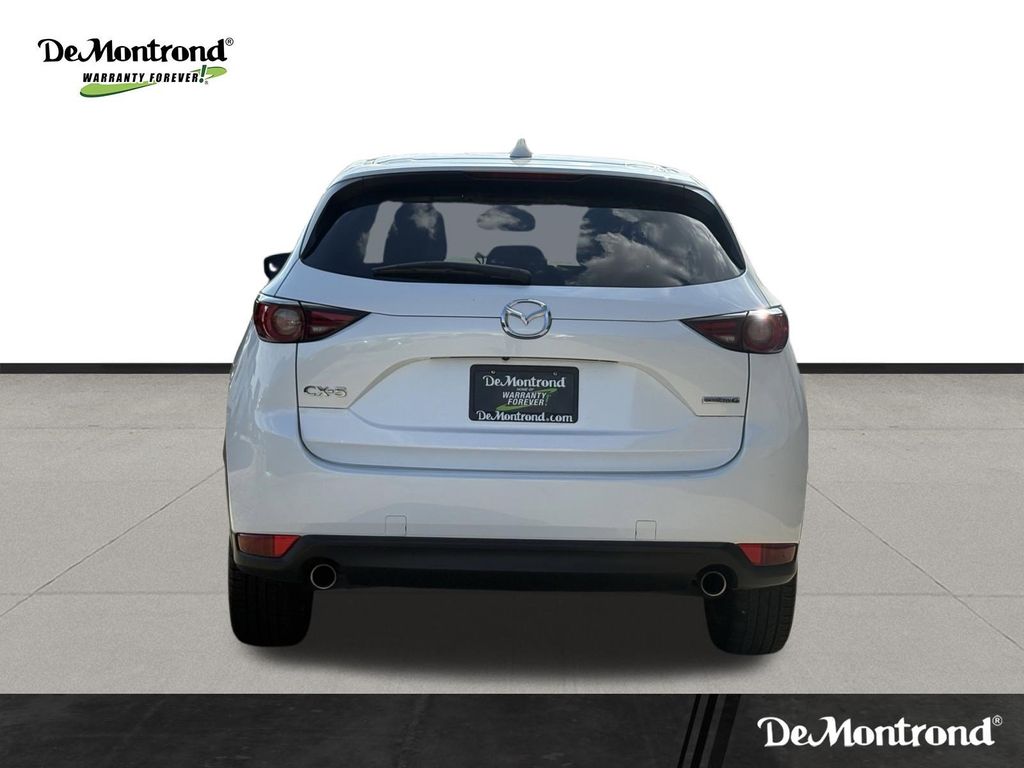 2021 Mazda CX-5 Grand Touring White at DeMontrond Automotive Group