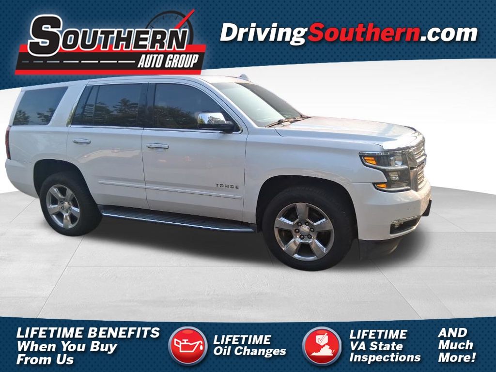 White (Iridescent Pearl Tricoat) 2017 Chevrolet Tahoe SUV / Crossover Four-Wheel Drive 6-Speed Automatic Overdrive