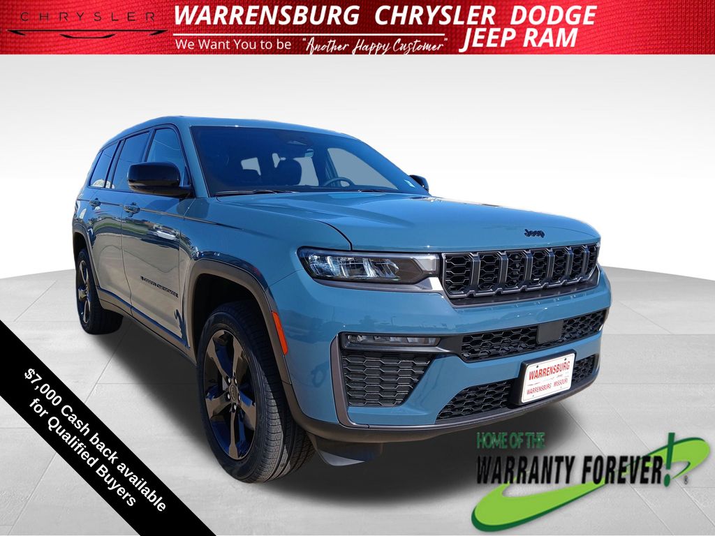 Gray (Steel Blue) 2026 Jeep Grand Cherokee L SUV / Crossover Four-Wheel Drive 8-Speed Automatic