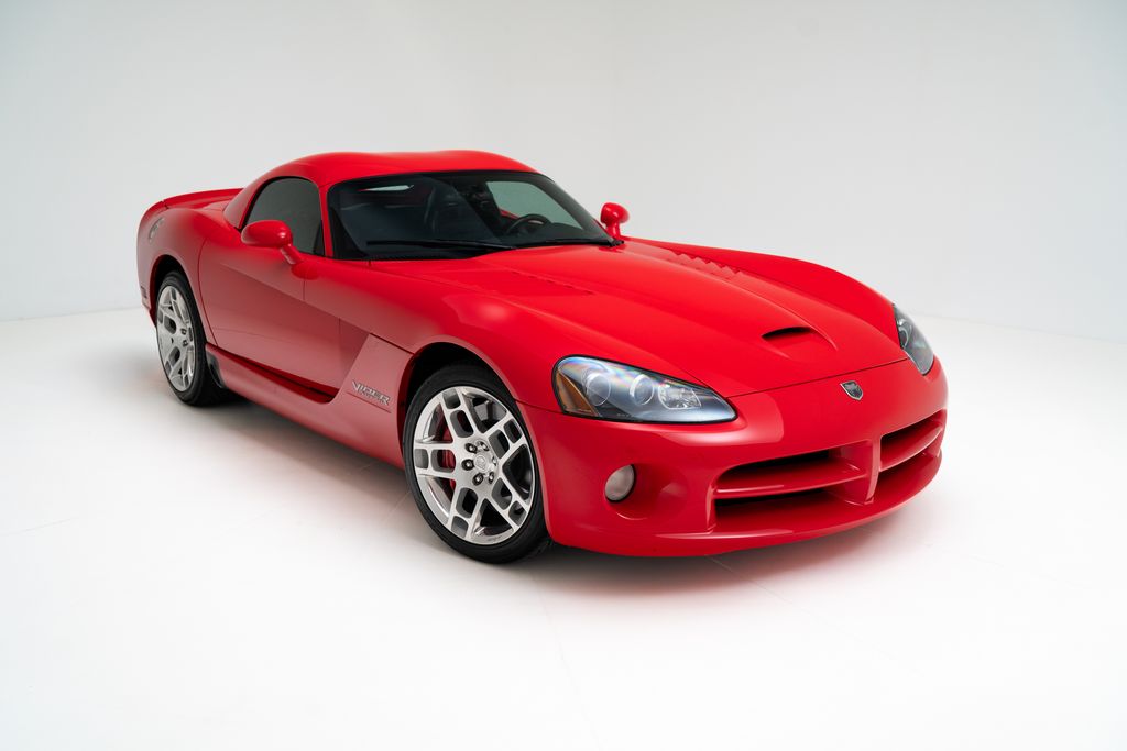 Viper Red 2006 Dodge Viper SRT10 Coupe RWD Coupe Rear-Wheel Drive 6-Speed Manual