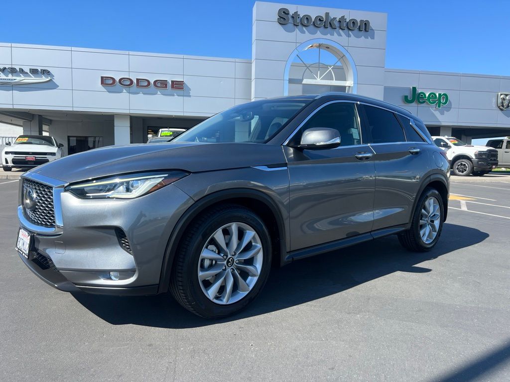 Gray (Graphite Shadow) 2022 INFINITI QX50 SUV / Crossover All-Wheel Drive Continuously Variable Transmission