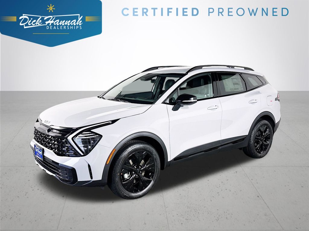 Wolf Gray 2025 Kia Sportage X-Line AWD SUV / Crossover All-Wheel Drive 8-Speed Automatic