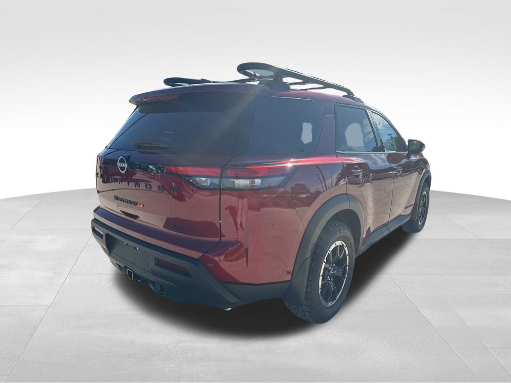 2025 Scarlet Ember Tintcoat Nissan Pathfinder Rock Creek 4X4 SUV
