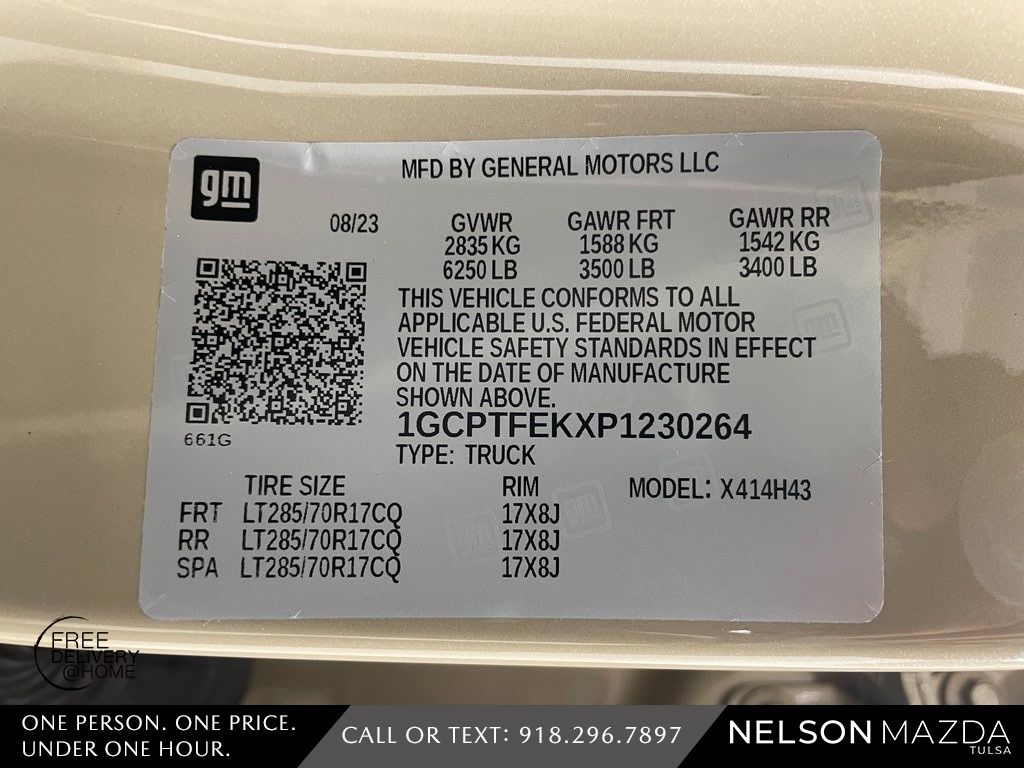 Used 2023 Beige Chevrolet ZR2 image 54