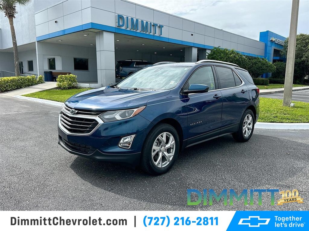 Pacific Blue Metallic 2020 Chevrolet Equinox SUV / Crossover Front-Wheel Drive 9-Speed Automatic Overdrive