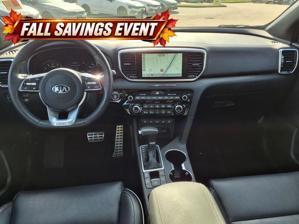 2021 Kia Sportage SX White at DeMontrond Auto Country