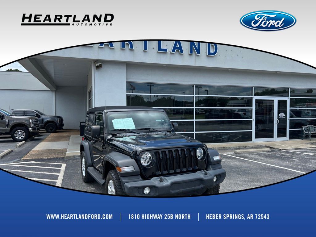 Black Clearcoat 2020 Jeep Wrangler Sport S 4WD SUV / Crossover Four-Wheel Drive 8-Speed Automatic