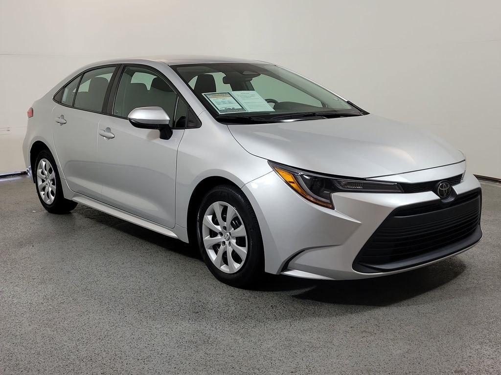 Classic Silver Metallic 2024 Toyota Corolla Sedan Front-Wheel Drive Continuously Variable Transmission