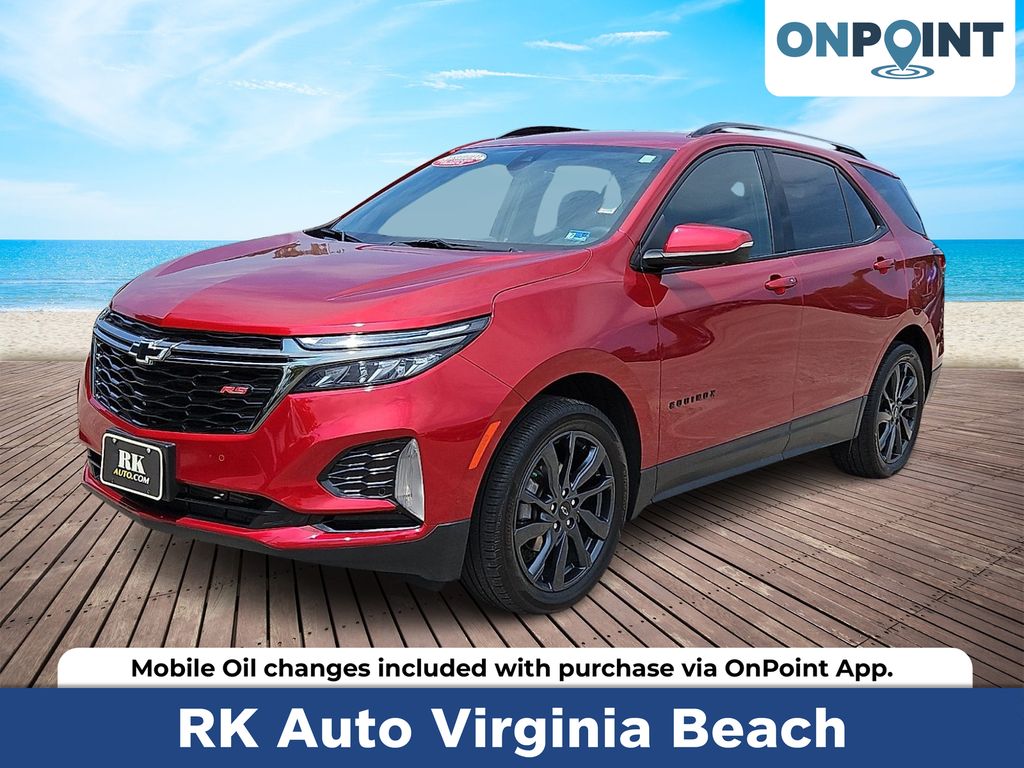 Radiant Red Tintcoat 2023 Chevrolet Equinox SUV / Crossover Front-Wheel Drive 6-Speed Automatic Overdrive