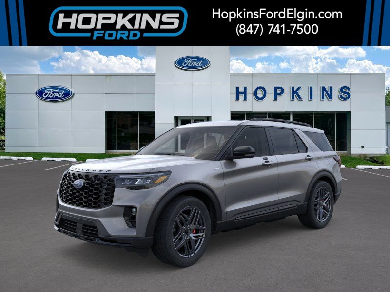 Gray Metallic 2026 Ford Explorer SUV / Crossover All-Wheel Drive Automatic