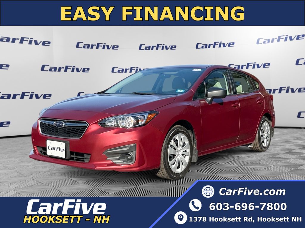 Crimson Red Pearl 2018 Subaru Impreza 2.0i Hatchback AWD Hatchback All-Wheel Drive Continuously Variable Transmission