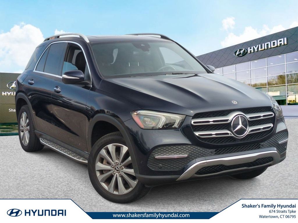 Blue 2020 Mercedes-Benz GLE 350 4MATIC SUV / Crossover All-Wheel Drive 9-Speed Automatic