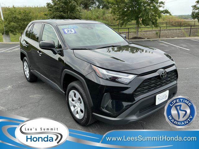 Midnight Black Metallic 2025 Toyota RAV4 SUV / Crossover Front-Wheel Drive 8-Speed Automatic