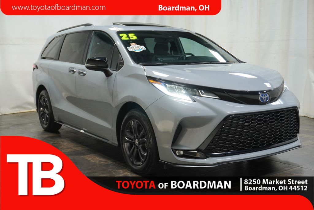 Cement 2025 Toyota Sienna XSE 7-Passenger AWD Minivan All-Wheel Drive Continuously Variable Transmission