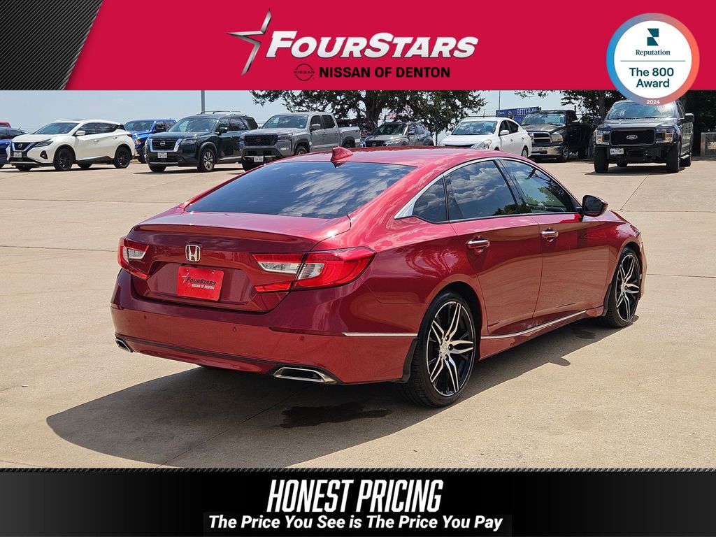 Radiant Red Metallic 2021 Honda Accord Sedan Front-Wheel Drive Automatic