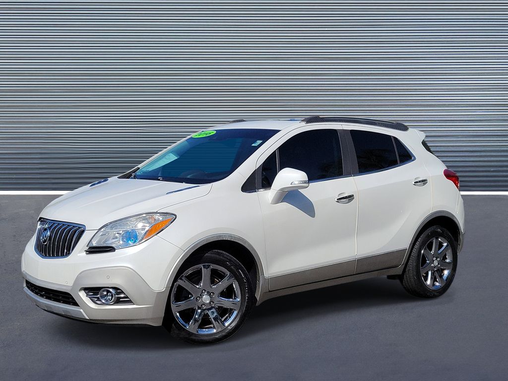 White Pearl Tricoat 2016 Buick Encore Premium FWD SUV / Crossover Front-Wheel Drive 6-Speed Automatic Overdrive