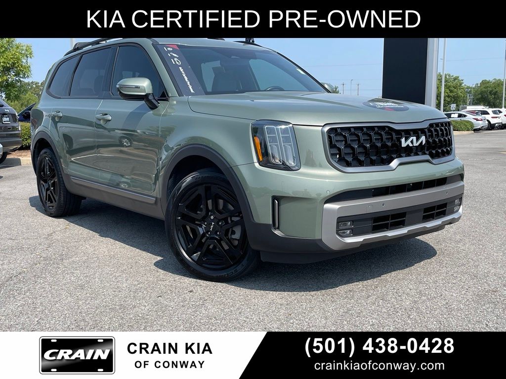 Jungle Green 2023 Kia Telluride SUV / Crossover All-Wheel Drive 8-Speed Automatic
