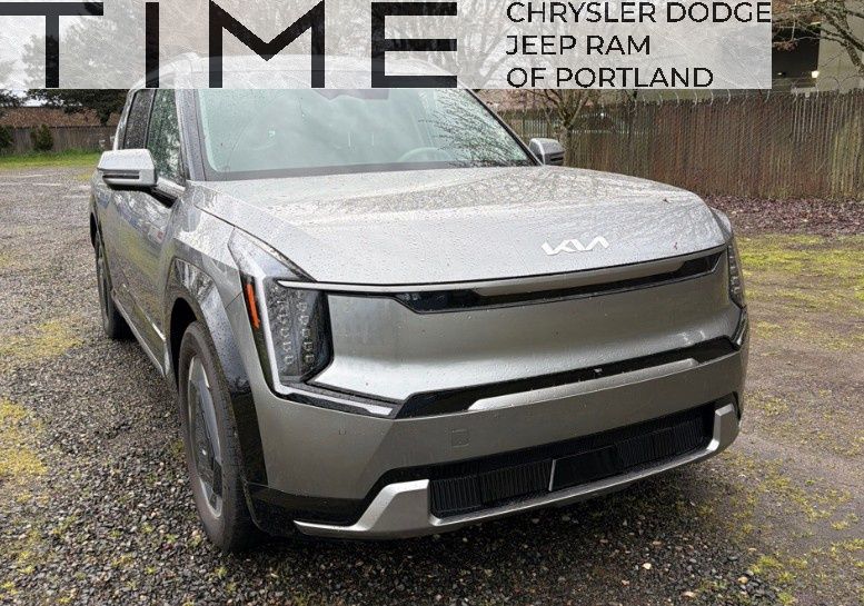 Pebble Gray 2024 Kia EV9 Land AWD SUV / Crossover All-Wheel Drive 1-Speed Automatic