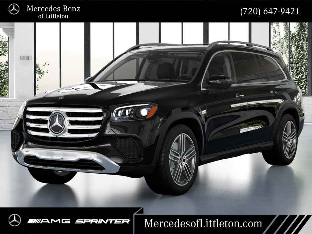Obsidian Black Metallic 2026 Mercedes-Benz GLS 450 4MATIC SUV / Crossover All-Wheel Drive 9-Speed Automatic