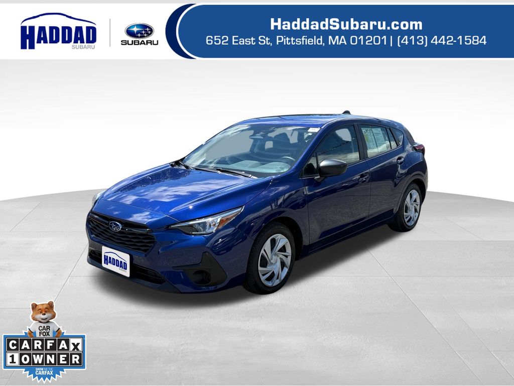 Sapphire Blue Pearl 2025 Subaru Impreza Wagon All-Wheel Drive Continuously Variable Transmission