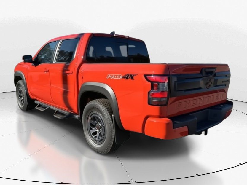 2025 Afterburn Orange Nissan Frontier PRO-4X 4X4 Truck