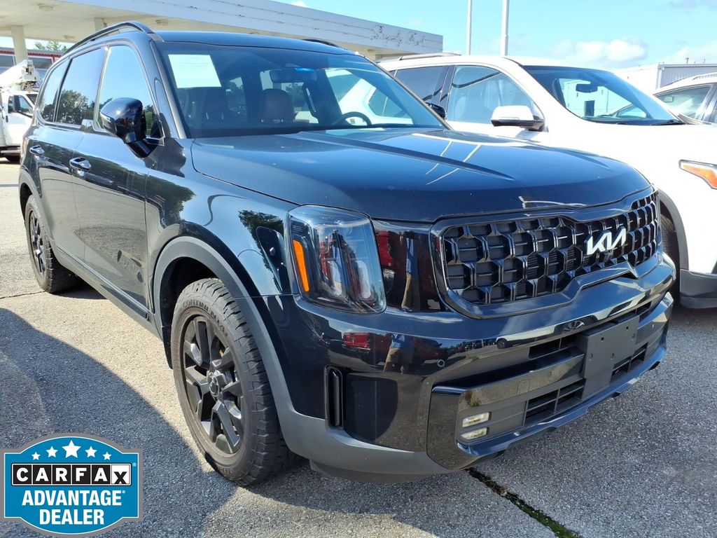 Ebony Black 2024 Kia Telluride SUV / Crossover All-Wheel Drive 8-Speed Automatic