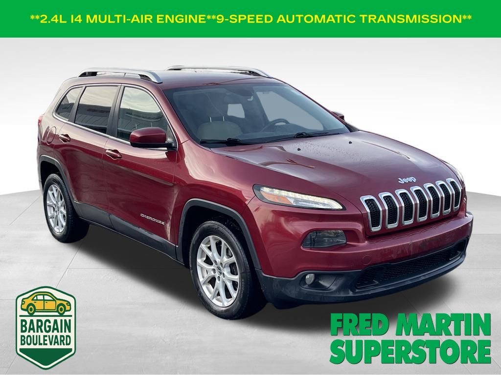 used 2015 Jeep Cherokee car, priced at $9,500