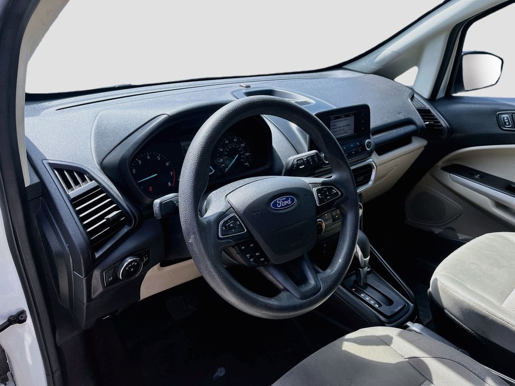 2021 Ford EcoSport S White at Baytown Hyundai